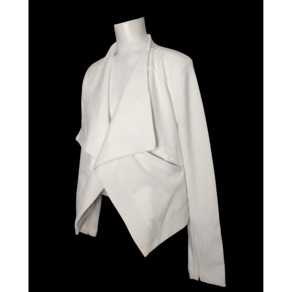 Blank NYC Anthropologie Softshell Moto Jacket Size L Rocker Edgy NEW READ - Picture 2 of 12